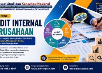 Training Audit Internal Perusahaan Panduan Lengkap Meningkatkan Efektivitas Pengawasan, Manajemen Risiko, dan Tata Kelola Organisasi