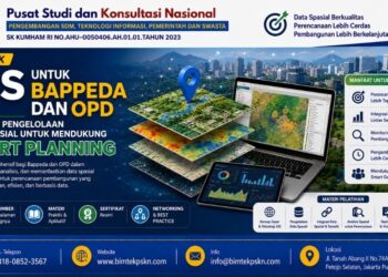 Bimtek GIS untuk Bappeda dan OPD Strategi Pengelolaan Data Spasial untuk Mendukung Smart Planning