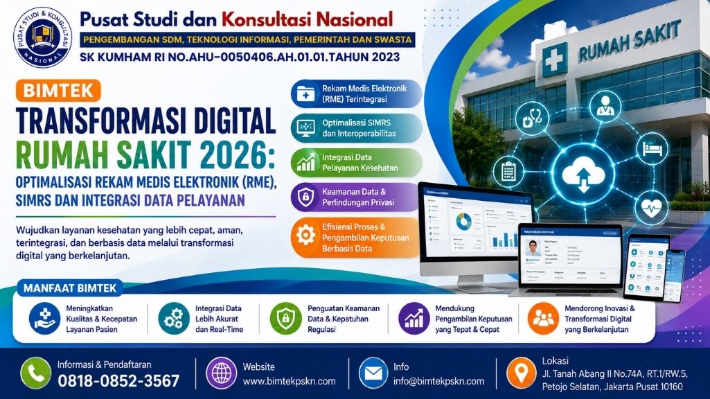 Bimtek Transformasi Digital Rumah Sakit 2026