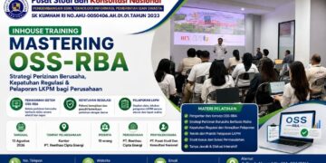 Inhouse Training OSS-RBA Strategi Perizinan, Kepatuhan Regulasi & Pelaporan LKPM