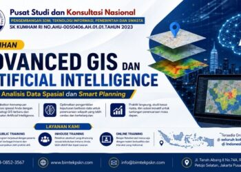 Pelatihan Advanced GIS dan Artificial Intelligence untuk Analisis Data Spasial dan Smart Planning