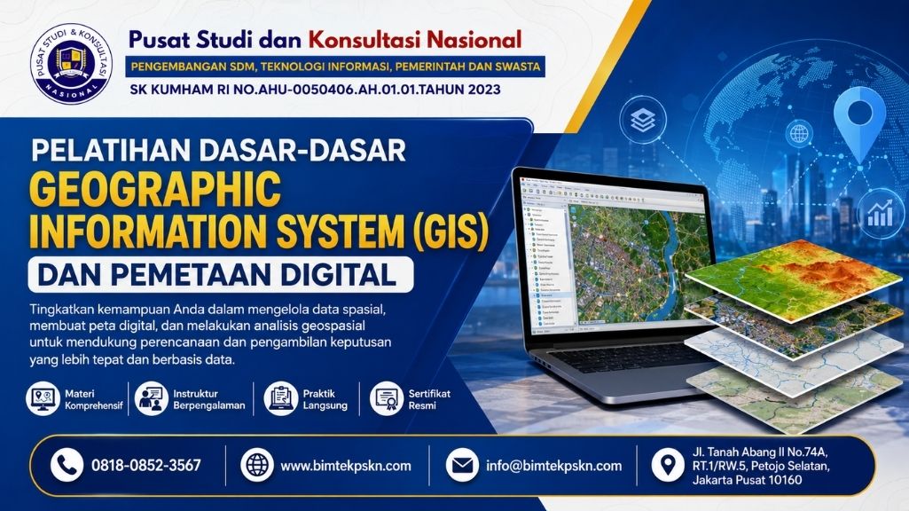 Pelatihan Dasar-Dasar Geographic Information System (GIS) dan Pemetaan Digital