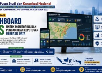 Pelatihan Dashboard GIS untuk Monitoring dan Pengambilan Keputusan Berbasis Data