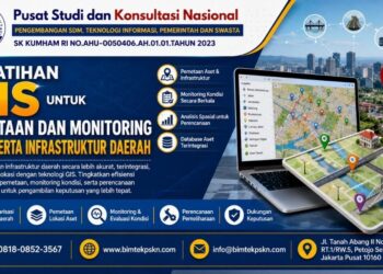 Pelatihan GIS untuk Pemetaan dan Monitoring Aset serta Infrastruktur Daerah