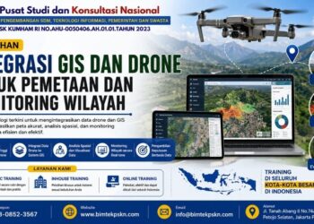 Pelatihan Integrasi GIS dan Drone untuk Pemetaan dan Monitoring Wilayah