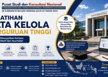 Pelatihan Tata Kelola Perguruan Tinggi untuk Mewujudkan Kampus yang Efektif dan Akuntabel