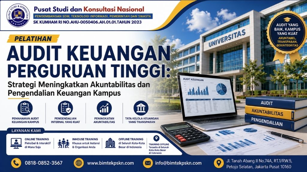 Pelatihan Audit Keuangan Perguruan Tinggi Strategi Meningkatkan Akuntabilitas dan Pengendalian Keuangan Kampus