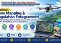 Pelatihan Drone Mapping & Pengolahan Fotogrametri Teknik Akuisisi Data Udara, Orthomosaic, Point Cloud, DSMDTM, 3D Modeling, dan Analisis Spasial