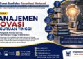 Pelatihan Manajemen Inovasi Perguruan Tinggi Strategi Mengelola Inovasi dari Ide, Riset, Pengembangan hingga Implementasi