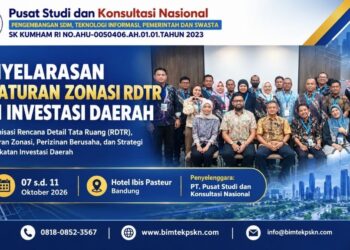 Bimbingan Teknis Penyelarasan Peraturan Zonasi RDTR dan Investasi Daerah bagi DPUPR Kabupaten Kutai Timur di Bandung