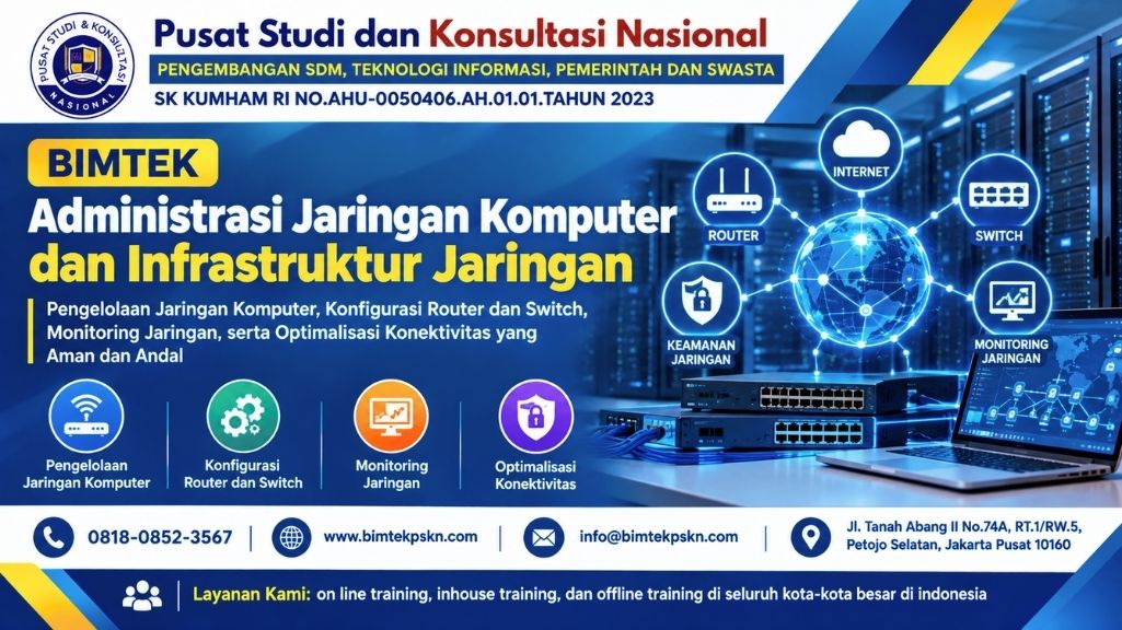Bimtek Administrasi Jaringan Komputer dan Infrastruktur Jaringan