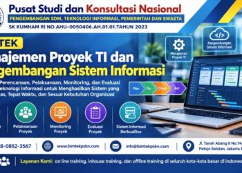 Bimtek Manajemen Proyek TI dan Pengembangan Sistem Informasi