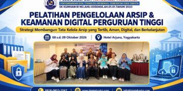Pelatihan Pengelolaan Arsip & Keamanan Digital Perguruan Tinggi di Yogyakarta